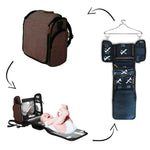 Tyke Traveler Diaper Bag Set: Dynamic Brown