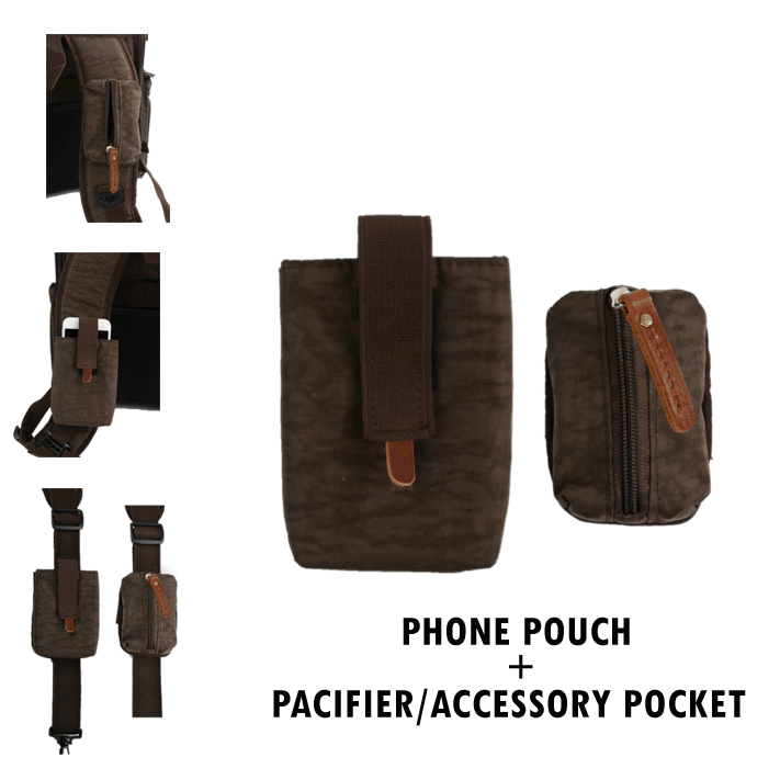 Phone Pouch & Accessory Pocket Bundle